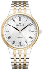 Zegarek męski Appella L12002.2133DQ srebrny. Szare zegarki męskie Appella, srebrne. Za 1,490.00 zł.