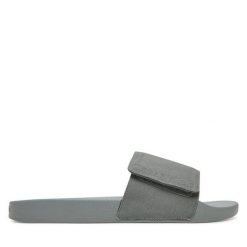 Klapki Calvin Klein. Szare klapki i japonki męskie Calvin Klein, bez wzorów. Za 159.99 zł.