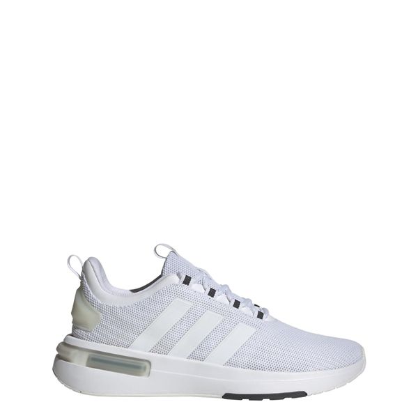 Racer TR23 Shoes. Białe buty do biegania męskie ADIDAS, bez wzorów, z materiału, bez zapięcia, do biegania. Za 379.00 zł.