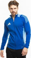 Adidas Bluza męska adidas Tiro 24 Competition niebieska IP1876 L. Niebieskie bluzy nierozpinane męskie ADIDAS, l, bez wzorów, bez ramiączek, bez kaptura. Za 187.99 zł.