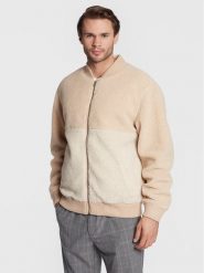 S.Oliver Kurtka bomber 2117853 Beżowy Regular Fit. Brązowe kurtki męskie S.Oliver, m, bez wzorów, z syntetyku, bez ramiączek, bez kaptura. Za 449.99 zł.