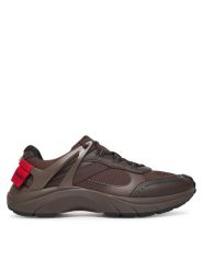 HUGO Sneakersy GO2 50548581 Brązowy. Brązowe buty sportowe na co dzień męskie Hugo, m, bez wzorów, ze skóry, bez ramiączek, bez kaptura. Za 569.99 zł.