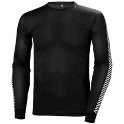 Bluza Helly Hansen lifa stripe crew. Czarne bluzy nierozpinane męskie Helly Hansen, m, bez wzorów, bez ramiączek, bez kaptura. W wyprzedaży za 177.55 zł.
