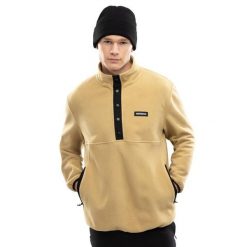 Męska bluza z grubego polaru Sporty zimowe Siroko Yari. Brązowe bluzy z polaru męskie SIROKO, m, bez wzorów, z polaru, sportowe, bez ramiączek, bez kaptura. Za 338.00 zł.