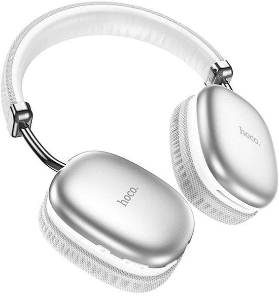 Słuchawki bezprzewodowe Hoco W35 (srebrny). Szare słuchawki bluetooth Hoco. Za 45.45 zł.