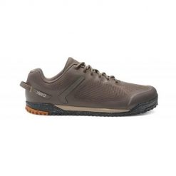 Buty trekkingowe męskie Xero Shoes SBKMMRELM. Brązowe buty trekkingowe męskie XERO SHOES, bez wzorów, z materiału, bez zapięcia. Za 725.00 zł.