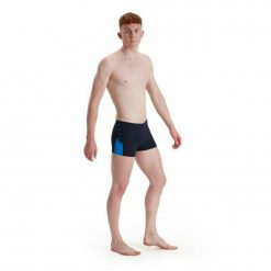 Strój kąpielowy Męski Boom Logo Splice. Czarne szorty męskie SPEEDO, bez wzorów, sportowe. Za 69.99 zł.