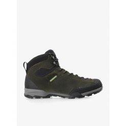 Buty turystyczne męskie Scarpa Mojito Hike GTX. Zielone buty trekkingowe męskie Scarpa, bez wzorów, sportowe, bez obcasa, bez zapięcia. Za 723.99 zł.