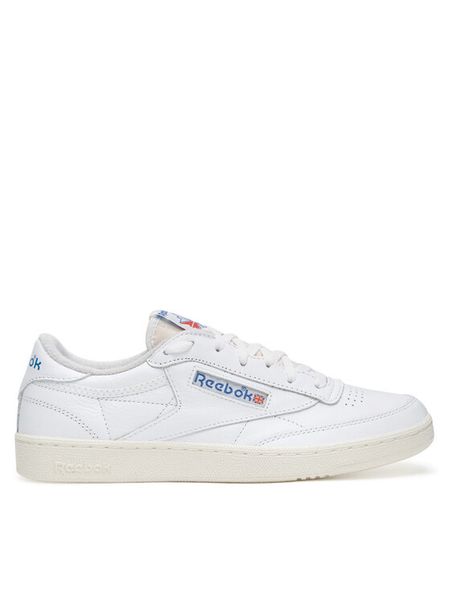 Reebok Sneakersy CLUB C 85 VINTAGE 100007875 Biały. Białe buty sportowe na co dzień męskie Reebok, m, bez wzorów, ze skóry, vintage, bez ramiączek, bez kaptura. Za 369.99 zł.