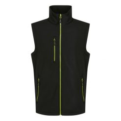 Bezrękawnik Softshell Męski Navigate 2warstwowy. Czarne kurtki softshell męskie Regatta, m, bez wzorów, z softshellu, bez kaptura, trekkingowe. Za 122.99 zł.