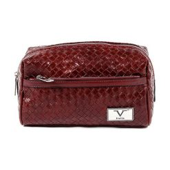 Saszetka w kolorze czerwonym - (S)25 x (W)14 x (G)11 cm. Torby męskie na ramię V Italia by Versace 19.69. W wyprzedaży za 159.95 zł.