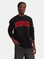 DC Bluza Varsity EDYFT03547 Czarny Regular Fit. Czarne bluzy nierozpinane męskie DC, m, bez wzorów, z bawełny, bez ramiączek, bez kaptura. Za 329.99 zł.