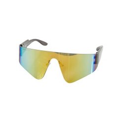 Okulary przeciwsłoneczne Urban Classics Banff. Czarne okulary przeciwsłoneczne męskie Urban Classics, bez wzorów, sportowe. Za 142.00 zł.