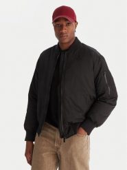Kappa Kurtka bomber Opilio 311M7EW Czarny Regular Fit. Czarne kurtki męskie Kappa, m, bez wzorów, z syntetyku, bez ramiączek, bez kaptura. Za 569.99 zł.