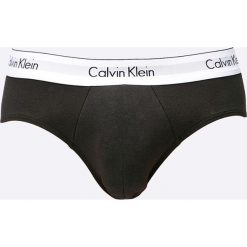 Calvin Klein Underwear - Slipy (2-pack). Czarne slipki męskie Calvin Klein Underwear, l, bez wzorów, z bawełny. Za 149.90 zł.