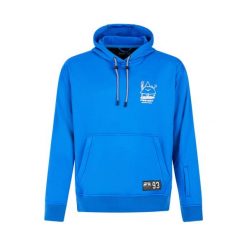 Bluza z kapturem Protest Ivo. Niebieskie bluzy nierozpinane męskie Protest, bez wzorów, sportowe, bez ramiączek, z kapturem. Za 425.50 zł.