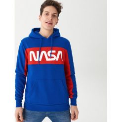 Bluza z kapturem NASA - Niebieski. Bluzy nierozpinane męskie marki House. Za 129.99 zł.