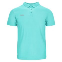 Koszulka Polo Keeza Star. Niebieskie koszulki polo męskie KEEZA, l, bez wzorów, retro, bez kołnierzyka, bez ramiączek. Za 75.00 zł.
