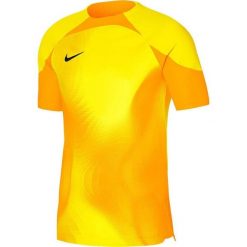 Koszulka sportowa męska Nike Dri-FIT Adv Gardien IV GK. Żółte t-shirty sportowe męskie Nike, m, bez wzorów, sportowe, bez ramiączek. Za 271.63 zł.