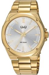 Zegarek Q&Q Q05C-004P męski wodoszczelny srebrna tarcza . Szare zegarki męskie Q&Q, srebrne. Za 159.00 zł.