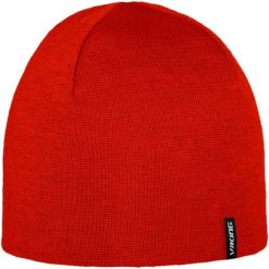 Czapka zimowa z wełną merino VIKING Noma 2.0 GWS Pro Style. Czerwone czapki męskie Viking, na zimę, bez wzorów, z wełny, sportowe. Za 99.99 zł.