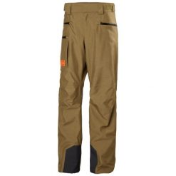 Spodnie narciarskie Helly Hansen Garibaldi 2.0. Brązowe spodnie narciarskie i snowboardowe męskie Helly Hansen, bez wzorów, narciarskie. W wyprzedaży za 1,138.15 zł.