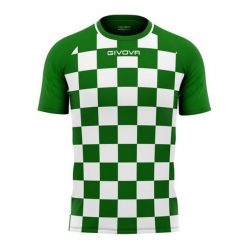 Koszulka Sportowa Givova Dama Zielona i Biała - Oddychająca i Lekka. Zielone t-shirty sportowe męskie Givova, bez wzorów, z poliesteru, sportowe, bez ramiączek. Za 138.99 zł.
