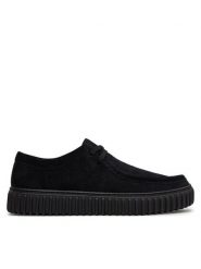 Clarks Mokasyny Torhill Lo 26172019 Czarny. Czarne mokasyny męskie Clarks, ze skóry, bez zapięcia. Za 409.99 zł.