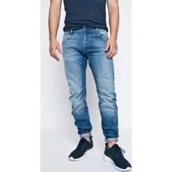 G-Star Raw - Jeansy Itano. Niebieskie jeansy męskie G-Star Raw, z bawełny, retro. W wyprzedaży za 299.90 zł.