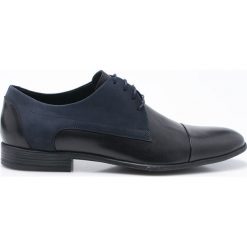 Gino Rossi - Półbuty Chiasso. Czarne codzienne półbuty męskie Gino Rossi, z gumy, casualowe. Za 449.90 zł.