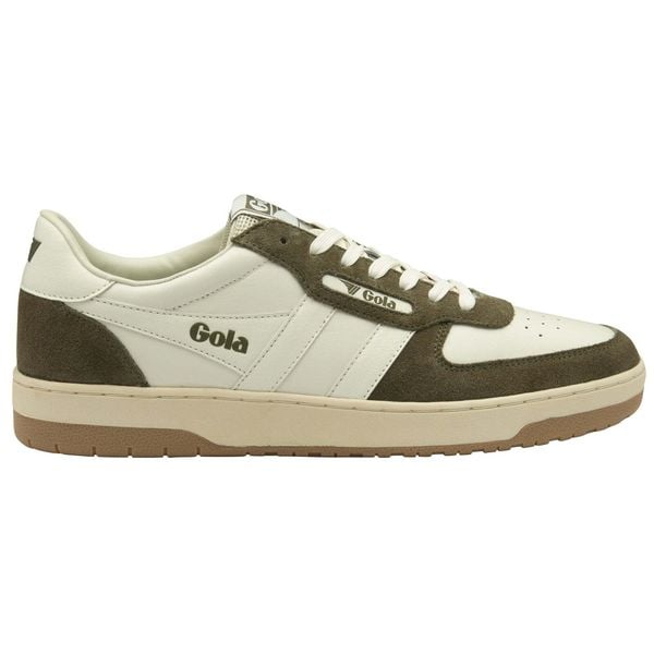 Sneakersy Gola Hawk 89. Białe buty sportowe na co dzień męskie Gola, m, bez wzorów, sportowe, bez ramiączek, bez kaptura. Za 413.50 zł.