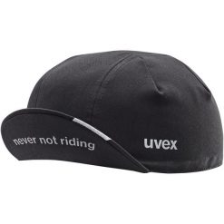 Czapka pod kask UVEX Cycling cap. Czarne czapki męskie Uvex, bez wzorów, sportowe. Za 87.50 zł.