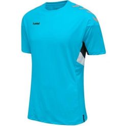 T-shirt męski Hummel Tech Move niebieski XL. Niebieskie t-shirty sportowe męskie HUMMEL, m, bez wzorów, eleganckie, bez ramiączek. Za 139.99 zł.