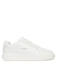 Calvin Klein Sneakersy Chunky Cupsole Laceup Lth YM0YM01344 Biały. Białe buty sportowe na co dzień męskie Calvin Klein, m, bez wzorów, ze skóry, bez ramiączek, bez kaptura. Za 359.99 zł.
