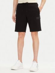 EA7 Emporio Armani Szorty sportowe 7M000095 AF12116 UC001 Czarny Regular Fit. Czarne szorty sportowe męskie EA7 Emporio Armani, bez wzorów, z bawełny, sportowe. Za 429.99 zł.