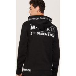 Bluza z napisami - Czarny. Bluzy nierozpinane męskie marki House. W wyprzedaży za 69.99 zł.
