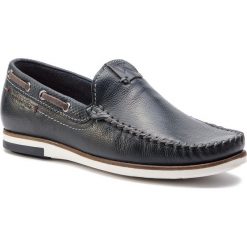 Mokasyny WRANGLER - Sharky Leather WM91081A Navy 016. Mokasyny męskie Wrangler. W wyprzedaży za 229.00 zł.