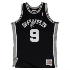 Koszulka męska do koszykówki Mitchell & NBA San Antonio Spurs Spurs Tony Parker. Czarne t-shirty sportowe męskie Mitchell & Ness, m, bez wzorów, sportowe, bez ramiączek. Za 559.00 zł.