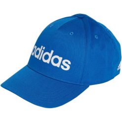 Czapka z daszkiem adidas Daily Cap. Niebieskie czapki męskie ADIDAS, bez wzorów, z materiału, klasyczne. Za 59.00 zł.