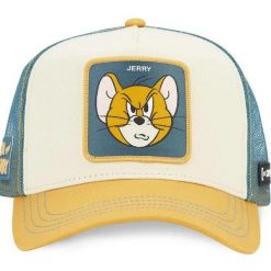 Czapka Capslab Tom i Jerry Jer Wielokolorowa. Czapki męskie Capslab, bez wzorów, sportowe. Za 169.16 zł.