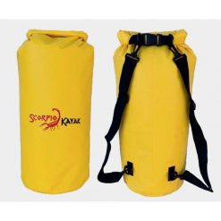 Worek/Plecak Wodoszczelny Na Wyprawy Wodne Spływy Kajakowe Scorpio Kayak 30L. Żółte plecaki męskie SCORPIO KAYAK, bez wzorów. Za 99.00 zł.