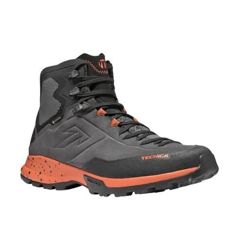 Buty trekkingowe męskie Tecnica Forge Hike Mid Gtx. Szare buty trekkingowe męskie Tecnica, bez wzorów, z materiału, za kostkę, bez zapięcia, trekkingowe. Za 648.20 zł.