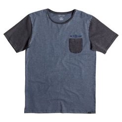 Quiksilver Scribble Tee Kieszeni Ciemny Denim eqykt03530-brq0 (Rozmiar S). T-shirty sportowe męskie marki Quiksilver. W wyprzedaży za 66.00 zł.
