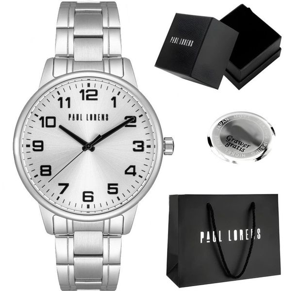 Zegarek męski Paul Lorens GUARO-3C1 Z GRAWEREM. Zegarki męskie Paul Lorens. Za 179.90 zł.