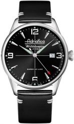 Zegarek męski Adriatica A1965.5254M czarny. Czarne zegarki męskie Adriatica. Za 3,490.00 zł.