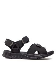 Skechers Sandały Go Consistent Sandal-Tributary 229097/BBK Czarny. Czarne sandały męskie Skechers, ze skóry, bez zapięcia. Za 189.99 zł.