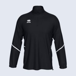 Bluza Errea Manfred. Czarne bluzy nierozpinane męskie ERREA, m, bez wzorów, bez ramiączek, bez kaptura. Za 198.00 zł.