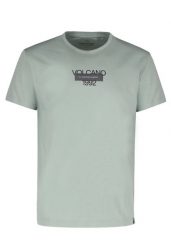 Bawełniana koszulka, Comfort Fit, T-CALVI. T-shirty męskie Volcano, l, bez wzorów, z bawełny, bez kołnierzyka, bez ramiączek. Za 69.99 zł.