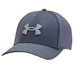 Męska Czapka Z Daszkiem Blitzing. Niebieskie czapki męskie Under Armour, bez wzorów. Za 128.99 zł.