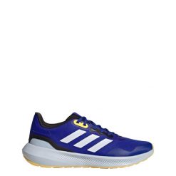 Buty Runfalcon 3 TR. Białe buty do biegania męskie ADIDAS, bez wzorów, z materiału, bez zapięcia, do biegania. Za 239.00 zł.